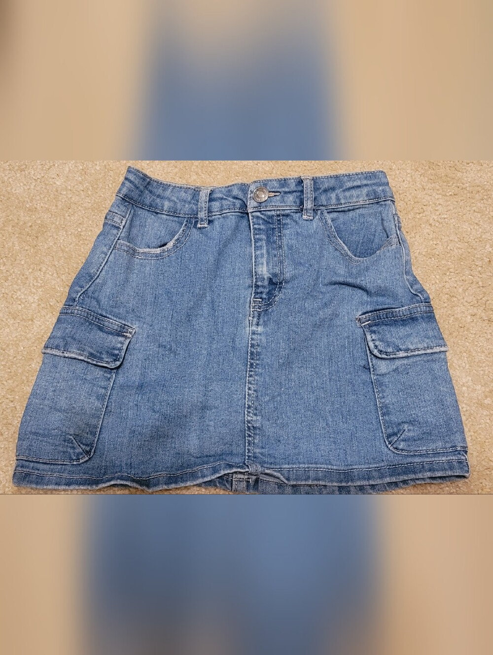 Jessica Simpson girls cargo skirt with adjustable waist - size 8